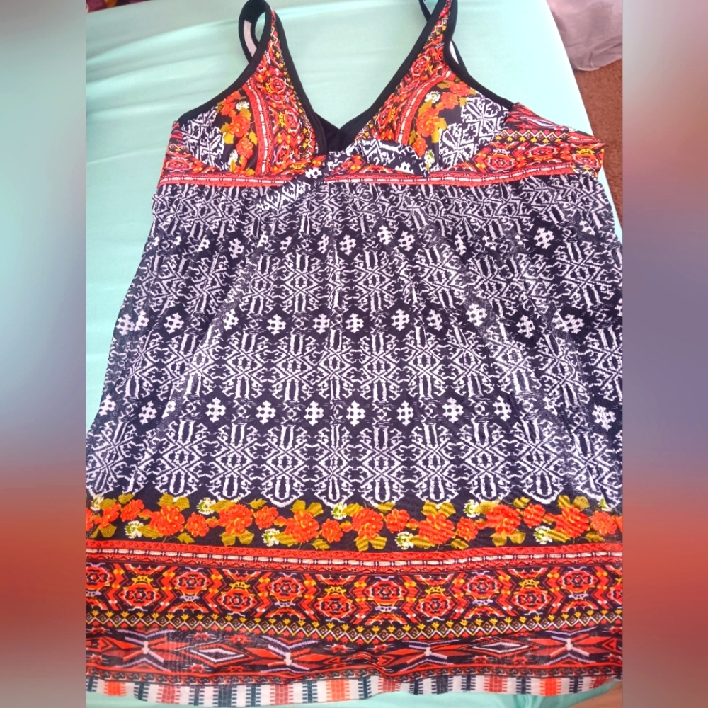 Women's size XL,  one piece I ece swimsuit